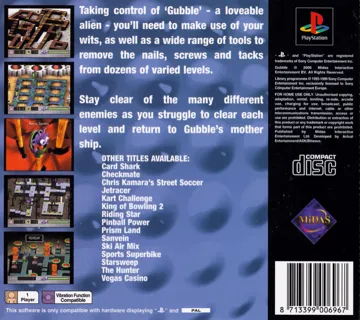 Gubble (US) box cover back